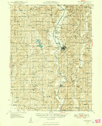Princeton 1948 topographic map thumbnail