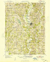 Princeton 1948 topographic map thumbnail