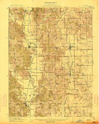Queen City 1913 topographic map thumbnail