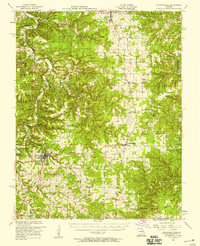 Raymondville 1951 topographic map thumbnail
