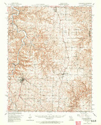 Raymondville 1951 topographic map thumbnail