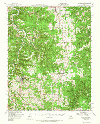 Raymondville 1951 topographic map thumbnail