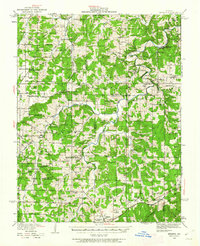 Redbird 1934 topographic map thumbnail