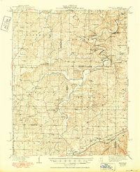 Redbird 1938 topographic map thumbnail