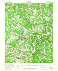 Richland 1954 topographic map thumbnail
