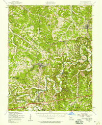 Richland 1954 topographic map thumbnail