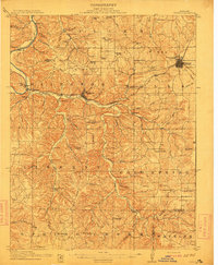 Rolla 1912 topographic map preview
