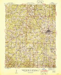 Salem 1945 topographic map thumbnail