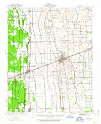 Sikeston 1931 topographic map thumbnail