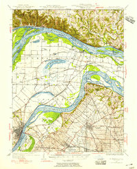 St. Charles 1927 topographic map thumbnail