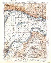 St. Charles 1933 topographic map thumbnail