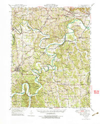 St. Clair 1947 topographic map thumbnail