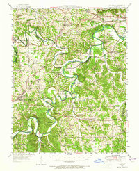 St. Clair 1947 topographic map thumbnail