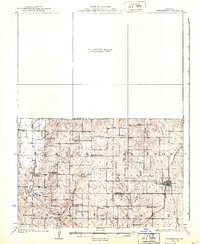 Stanberry 1925 topographic map thumbnail
