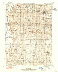 Stanberry 1939 topographic map thumbnail