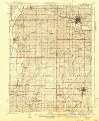 Stanberry 1943 topographic map thumbnail
