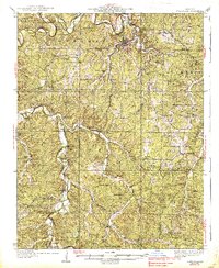 Steelville 1937 topographic map thumbnail