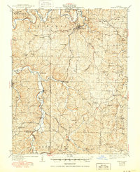 Steelville 1937 topographic map thumbnail