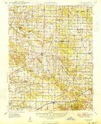 Strafford 1948 topographic map preview