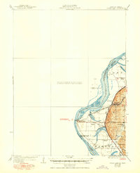 Sugar Lake 1926 topographic map thumbnail