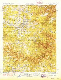 Summersville 1946 topographic map thumbnail