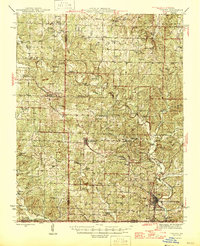 Thayer 1946 topographic map thumbnail