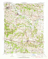 Troy 1941 topographic map preview