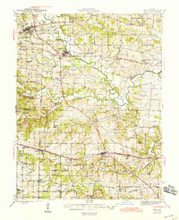 Troy 1945 topographic map preview