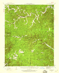 Van Buren 1944 topographic map thumbnail