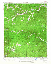 Van Buren 1944 topographic map thumbnail