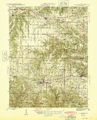 Warrenton 1945 topographic map thumbnail