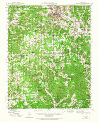 West Plains 1944 topographic map thumbnail