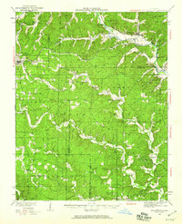 Williamsville 1934 topographic map thumbnail