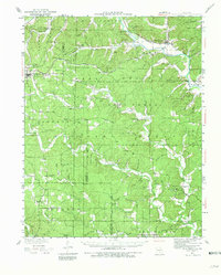 Williamsville 1934 topographic map thumbnail