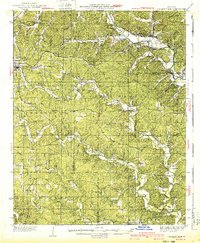 Williamsville 1940 topographic map thumbnail