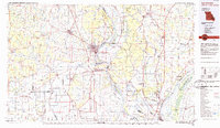 Cape Girardeau 1984 topographic map thumbnail