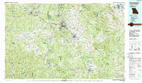 Farmington 1987 topographic map thumbnail