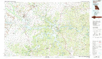 Harry S Truman Reservoir topographic map thumbnail