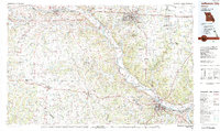 Jefferson City 1982 topographic map thumbnail