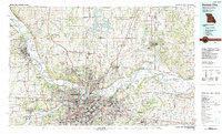 Kansas City 1983 topographic map thumbnail