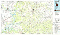 Neosho topographic map thumbnail