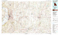 Saint Joseph 1986 topographic map thumbnail