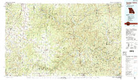 Spring Valley 1986 topographic map thumbnail