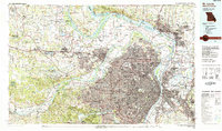St Louis 1985 topographic map thumbnail
