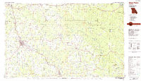 West Plains 1984 topographic map thumbnail