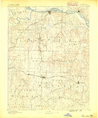 Boonville 1888 topographic map thumbnail