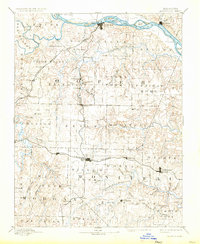 Boonville 1888 topographic map thumbnail