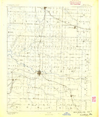 Carthage 1886 topographic map preview