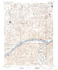 Chamois topographic map thumbnail