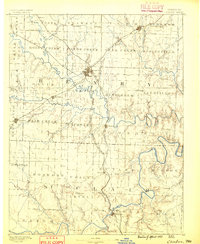 Clinton 1887 topographic map preview